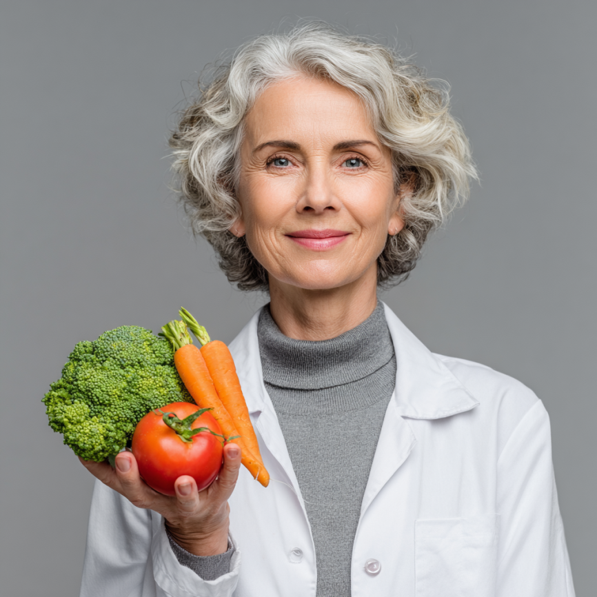 Спеціаліст консультує клієнта з питань харчування